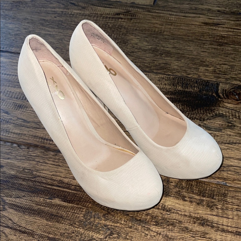 Mix No 6 Chic Cream Heels